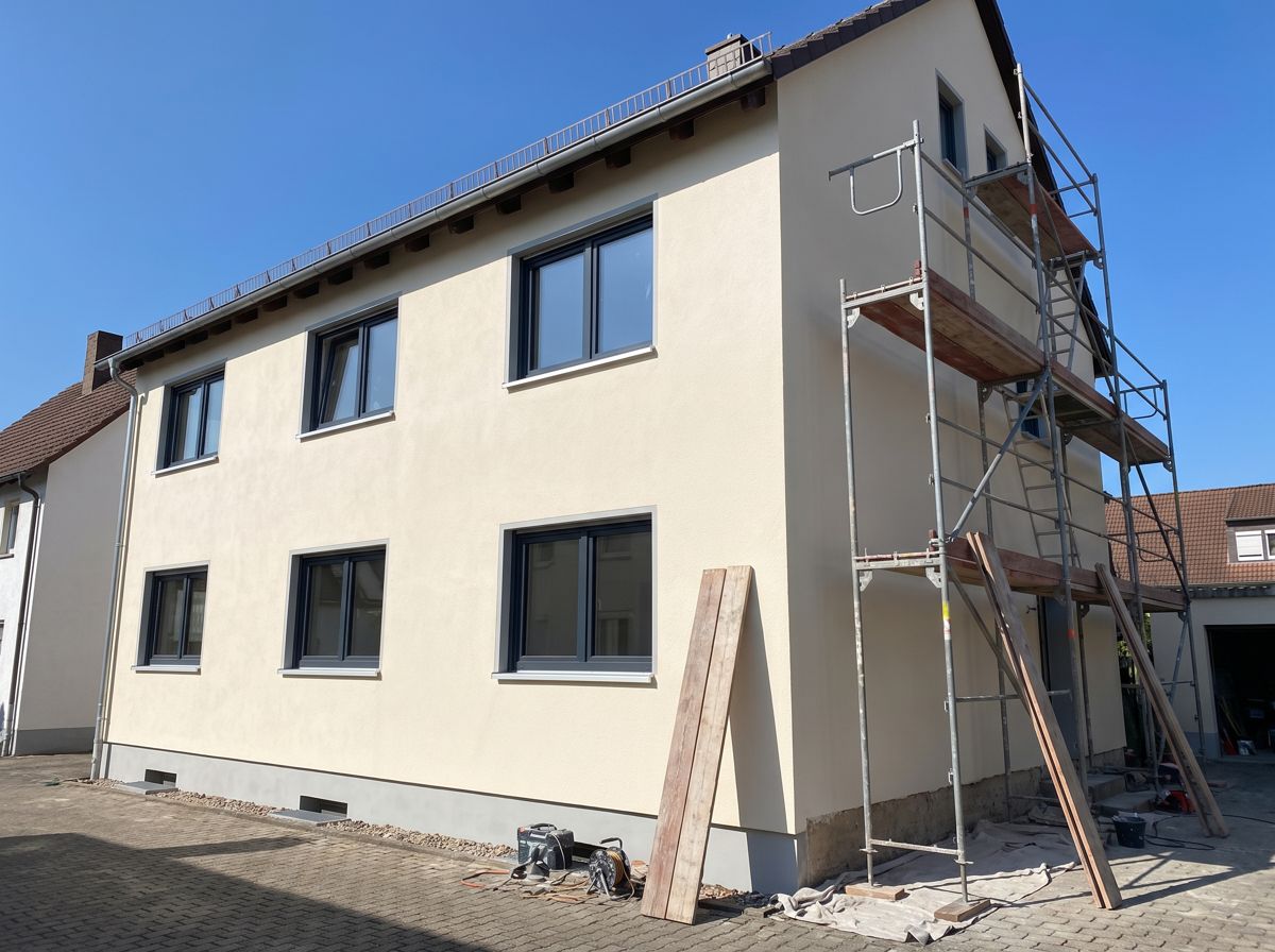 Sanierte Fassade